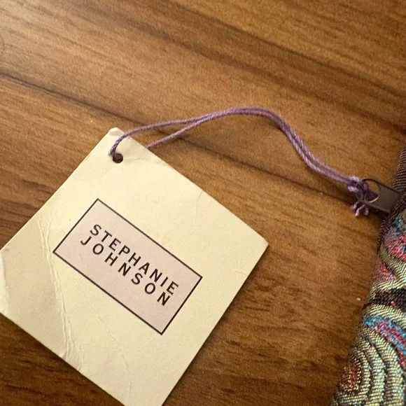 Nwt- Stephanie Johnson-  Faux Fur Cosmetic Bag - Picture 3 of 7